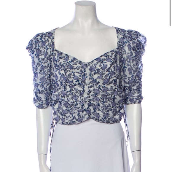 Etoile Isabel Marant Floral Top - Picture 1 of 10